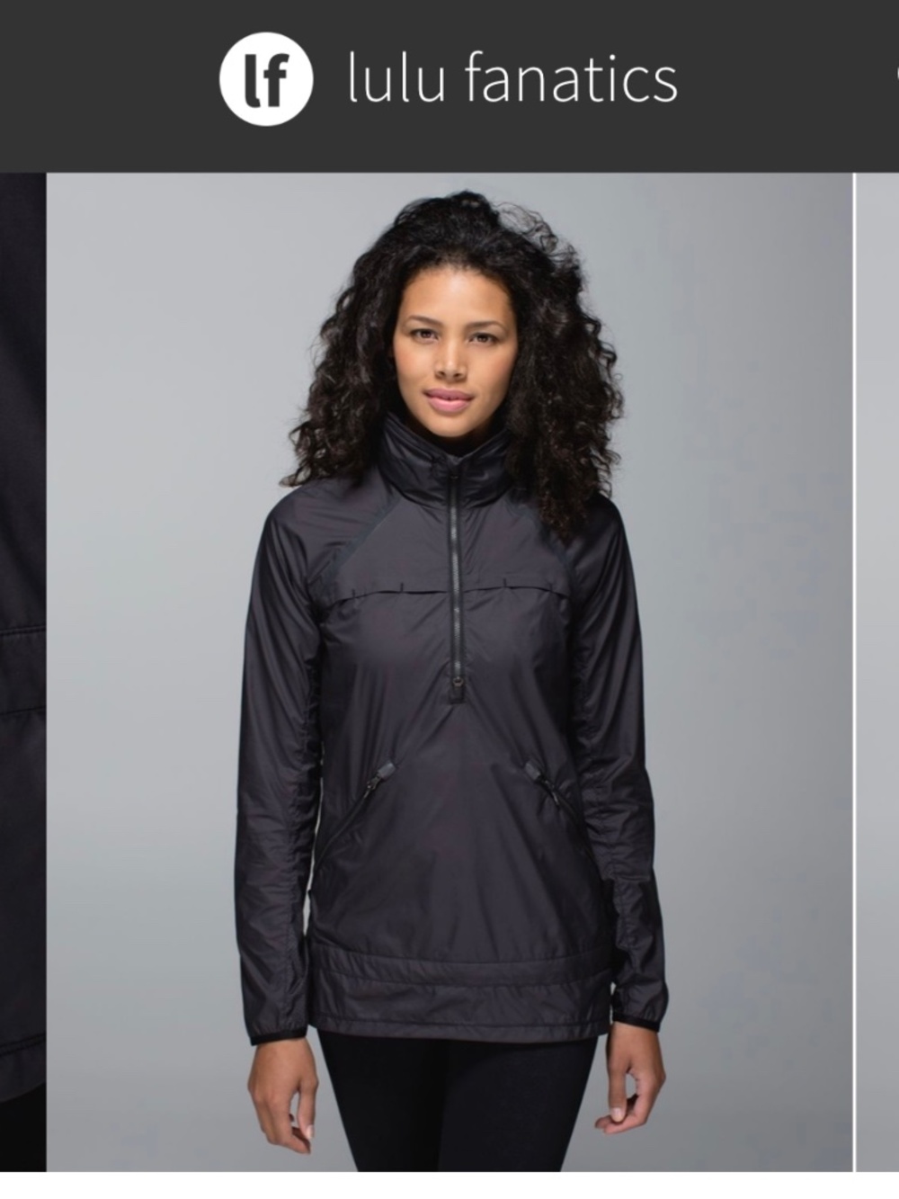 Lululemon Miss Misty Pullover Black Size small - Picture 2 of 16